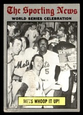 1970 Topps Baseball #310 World Series Celebration (Mets Whoop It Up!) GD *e1