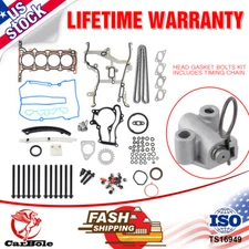 Head Gasket Bolts Kit Includes Timing Chain For2011-15Chevrolet Cruze Turbo DOHC