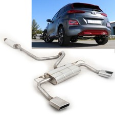 FOX Duplex Komplettanlage ab Kat. Hyundai Kona 2WD 1.6l je 1x145x65 abgeschrägt