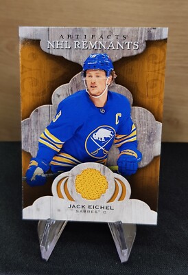 Upper Deck 2021-22 Artifacts - Jack Eichel - NHL Remnants Jersey - Sabres