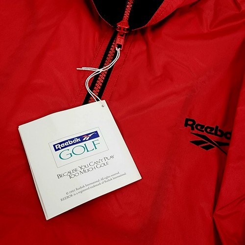 VTG 90s Greg Norman Reebok Mens Size XXL 1/4 Zip Pullover Windbreaker Jacket - Picture 2 of 6