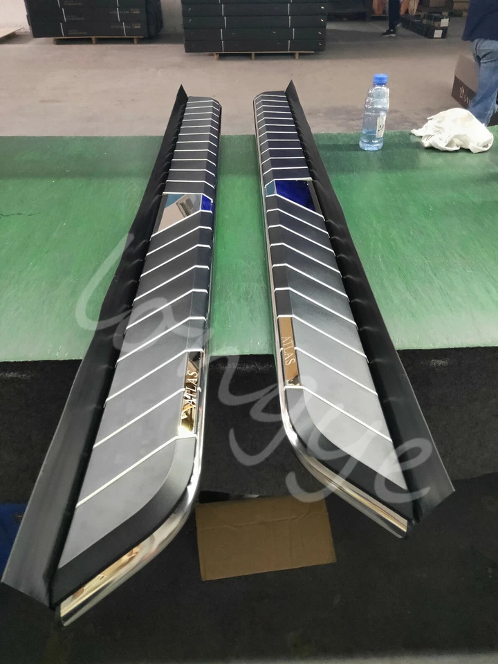 Fits for VW Atlas 2018-2024 Running Boards Side Step Nerf Bars Protector - Image 2 of 4