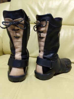MARITHÉ ＋ FRANÇOIS GIRBAUD 本革　ブーツ　24cm Marithe Francois Girbaud Boots Size 39 24.5cm H25cm Excellent