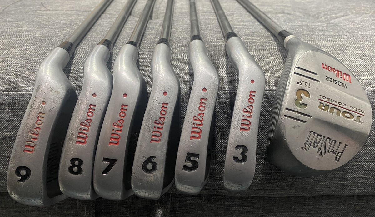 Set of 7 - Wilson Pro Staff Tour - Midsize - Irons 3, 5, 6