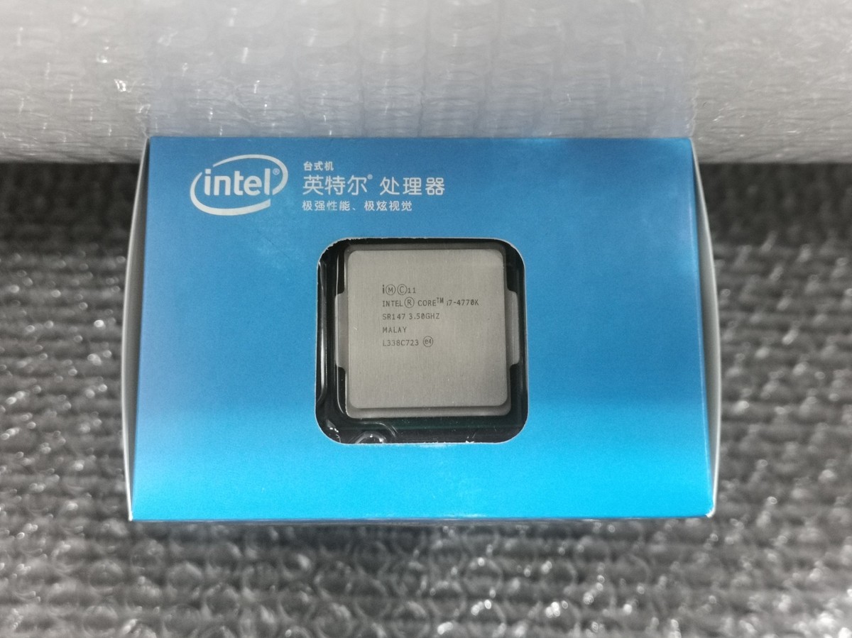 Intel Core i7 4770K SR147 3.50GHZ COSTA RICA BIOS起動確認済(Core i7)｜