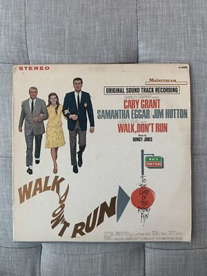 Walk, Don t Run soundtrack LP inscribed by Cary Grant to his half brother Eric