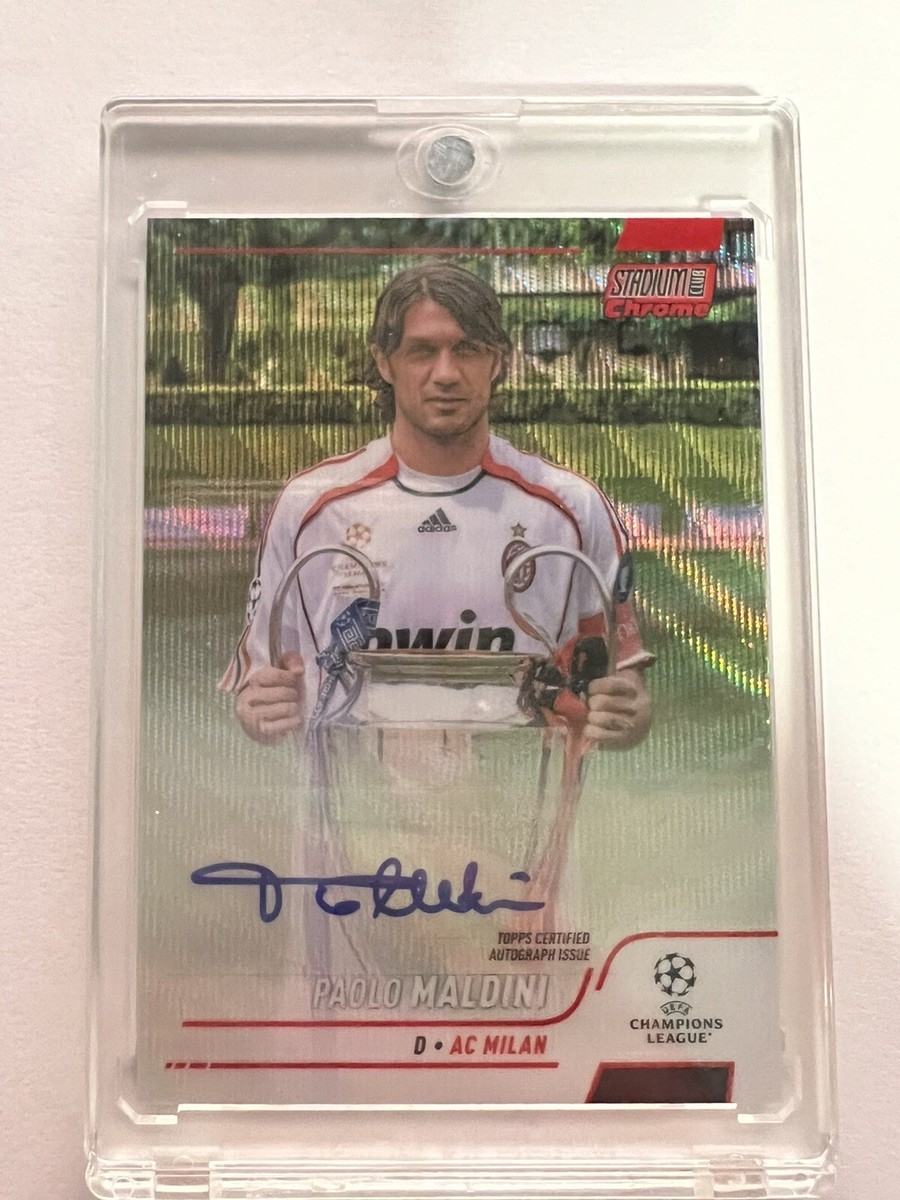 2022 TOPPS PAOLO MALDINI AUTO