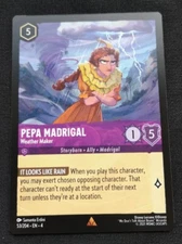 Pepa Madrigal - Weather Maker - Disney Lorcana - NM Unplayed - EN - 53