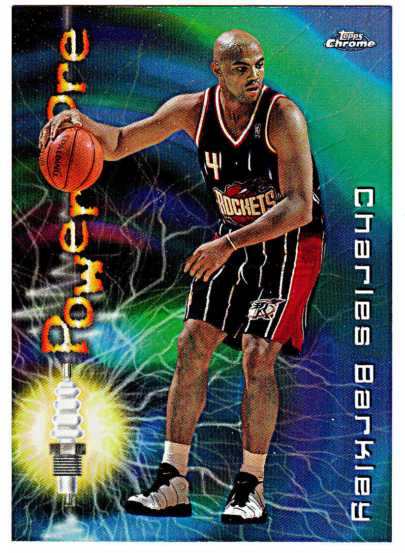 1997-98 TOPPS CHROME SEASONS BEST REFRACTOR #17 CHARLES BARKLEY Phoenix Suns
