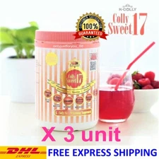 3 X K-COLLY SWEET17 Korean Nano Collagen Powder Triple Whitening DHL EXPRES SHIP