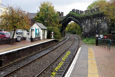 Photo 6x4 Railway goes through the town walls at Conwy Station  c2015