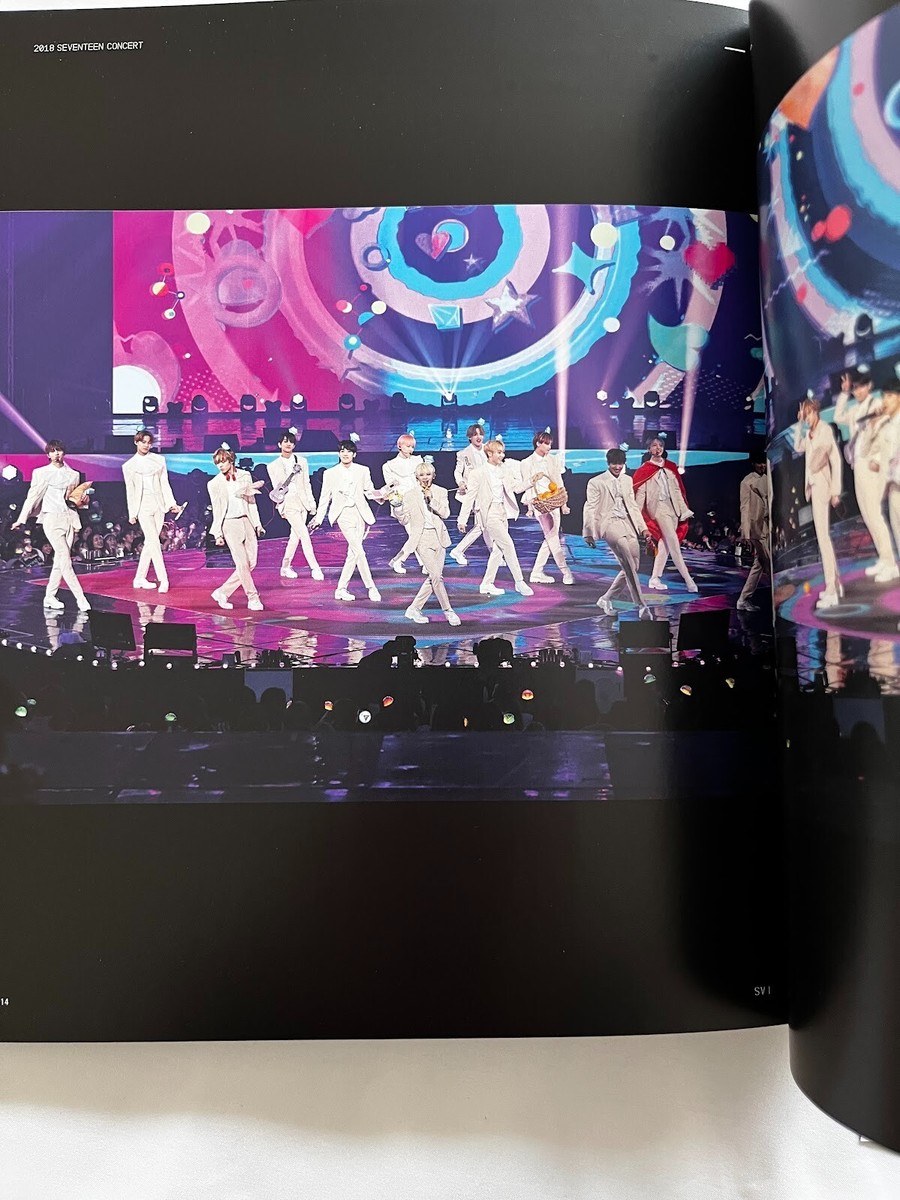 SEVENTEEN 2018 CONCERT IDEAL CUT IN SEOUL DVD Postcard Photobook