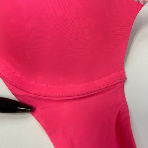 PINK Victorias Secret 34A Campus Pushup Bra Padded Underwire #1428 - Picture 13 of 13