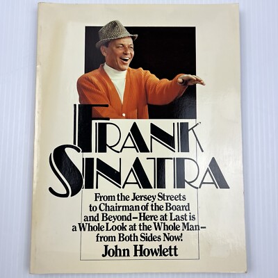 Frank Sinatra by John Howlett (1980) paperback, full color photos, Ol' Blue Eyes