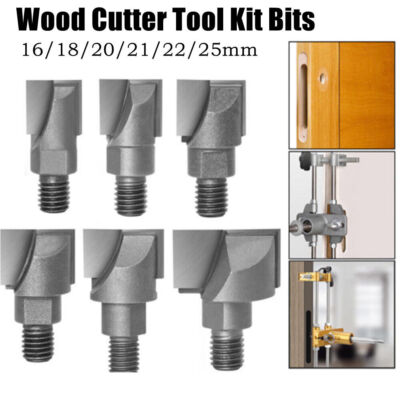 Fräser für Türschloss Mortiser Lock Fitting Jig Lochsägenöffner 16-25 mm