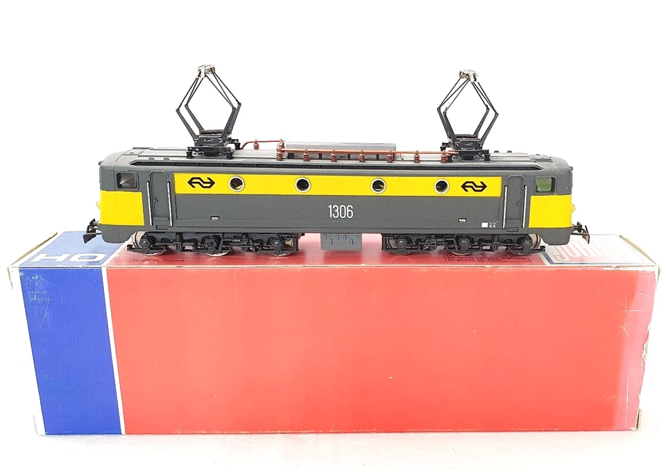 Jouef HO 1:87 Dutch NS Railways 1306 ELECTRIC LOCOMOTIVE 8891 MIB`80 - Image 2 of 4