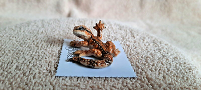 LITTLE CRITTERZ Bearded Dragon ''Pogona'' Miniature Figurine New FREE SHIP LC337