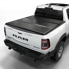 Hard Folding Truck Bed Tonneau Cover Fits 09 - 26 Dodge Ram 1500 6 4 Bed