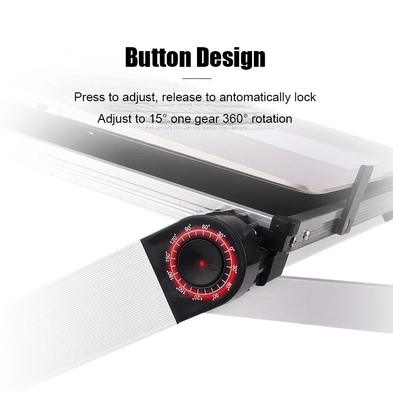Adjustable Portable Laptop Stand Multifunctional Foldable Notebook Computer Holder