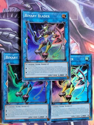 Yu-Gi-Oh! TCG x3 Binary Blader MP22-EN113 1st Ed M/MM SUPER RARE 2022 TIN OF THE