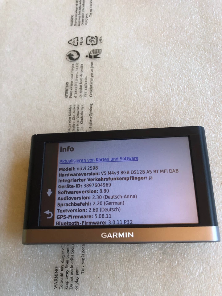GARMIN NÜVI 2598 LMT-D GPS NAVIGATION EUROPA 45 2025.20 KOSTENL KARTENUPDATES►69 - Bild 3 von 4