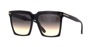Tom Ford SABRINA-02 FT 0764 Black/Grey Shaded (01B) Sunglasses | eBay