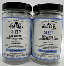 2PK JR Watkins Bath  Shower Aromatherapy  SLEEP  6 Tablets EACH  FAST SHIP