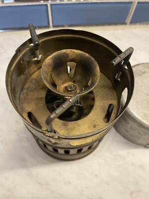 Vintage Svea 123 Brass Camping Stove Mountaineering Climbing