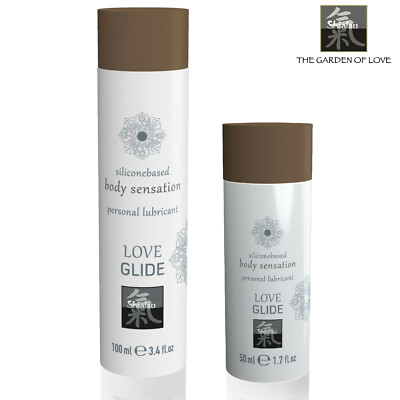 Shiatsu Love Glide Body Siliconebased Lubricant Silicone Base Lubricant