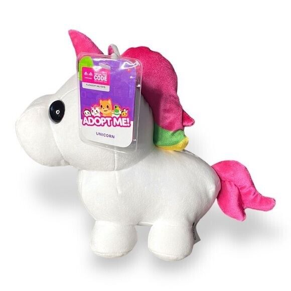  Adopt Me! Neon Unicorn Light-Up Plush - Soft and Cuddly - Three  Light-Up Modes - Directly from The #1 Game, Exclusive Virtual Item Code  Included - Toys for Kids - Ages