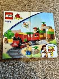 Lego Duplo 5659 Toy Story 3 Complete Set W/Manual & Buzz Wings Missing Figures