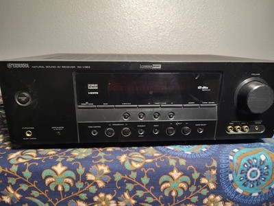 Yamaha RX-V363 5.1 Channel Stereo Receiver-240 Watt-No Remote Tested Works!