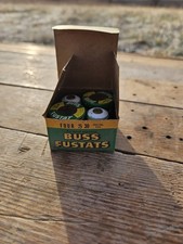 Buss Fustat Type S 30 Element Fuses Box of 4 