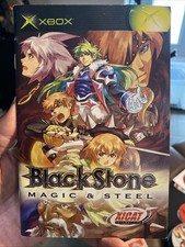 black stone magic and steel xbox Manual only