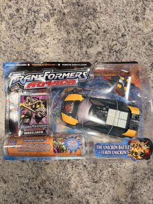 Transformers Armada Wheeljack Deluxe Class Action Figure w Windsheer NEW 2003