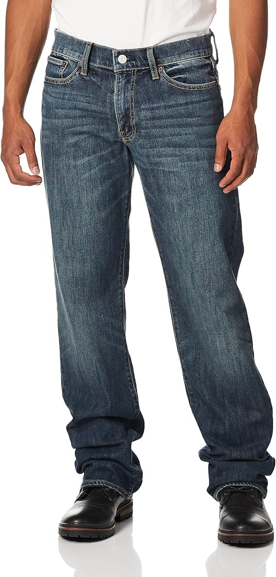 Lucky Brand Men 361 Vintage Straight in Downtown Hipster Jeans in Mahogany 31x30 13490₽