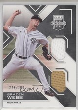 2016 Panini Elite Extra Edition Dual Materials 279/299 Braden Webb #DM-BW 1d40