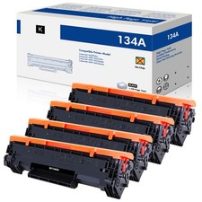 4PK 134A W1340A Toner NO CHIP Fits For HP LaserJet M209 MFP M234sdn M234sdw