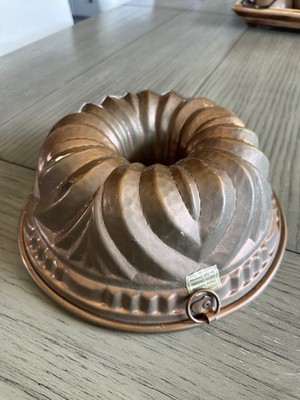 Copper Farmhouse Vintage Mold Bundt Cake Pan, Birth Gramm Switzerland
