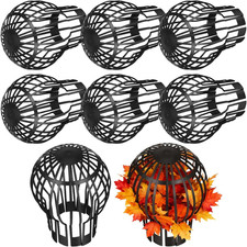 8-Piece Gutter Guards, Flexible Leaf Filter for 2-4 Inch Downspouts