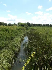 Photo 6x4 Little Ouse River off Thelnetham Road Blo' Norton  c2016