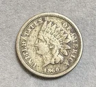1860 Indian Head Penny Cent