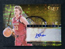 2024-25 Panini Select - Signature Seletions Gold #SS-TRV Luke Travers /10