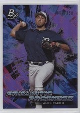 2018 Bowman Platinum Prismatic Prodigies Purple 67/250 Alex Faedo #PPP-36 13va
