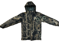 Columbia Lightning Lift Jacket Youth L 14-16 Timberwolf Puffer Hood Waterproof