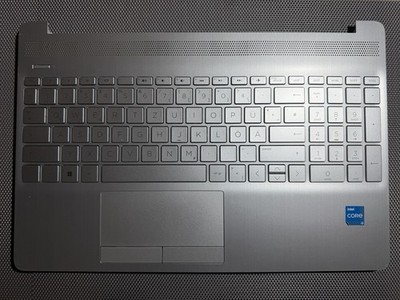 HP Pavilion 15-dw3428ng Palmrest Handballenauflage Gehäuse Tastatur DE (N)