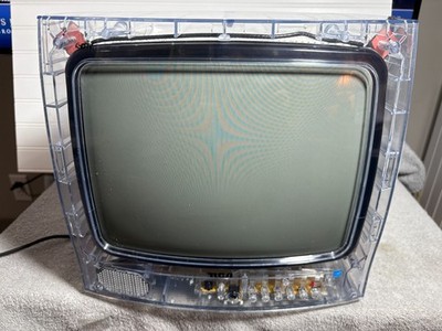 RCA Model# J13805CL 13 Inch Clear Jail/Prison Great Condition