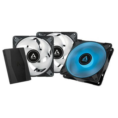 ARCTIC P12 PWM PST RGB (3 Pack inkl. Controller) 120 mm PWM PC Gehäuselüfter