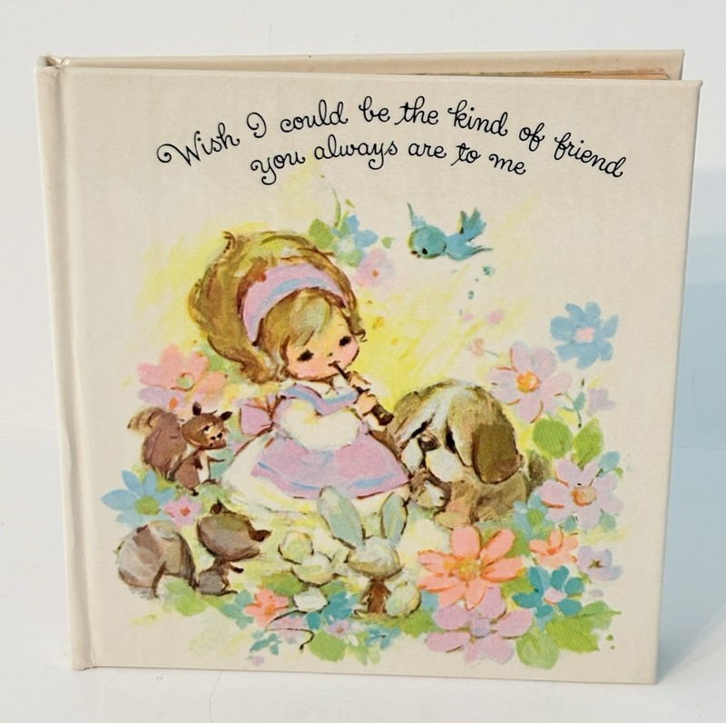 American Greetings Doris Faulhaber Small Book Wish I Could Be the Kind of Friend