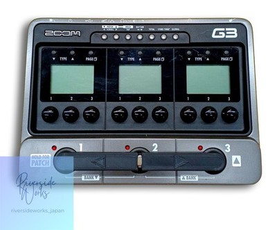 ZOOM G3 Multi-Effects Processor Guitar Pedal
